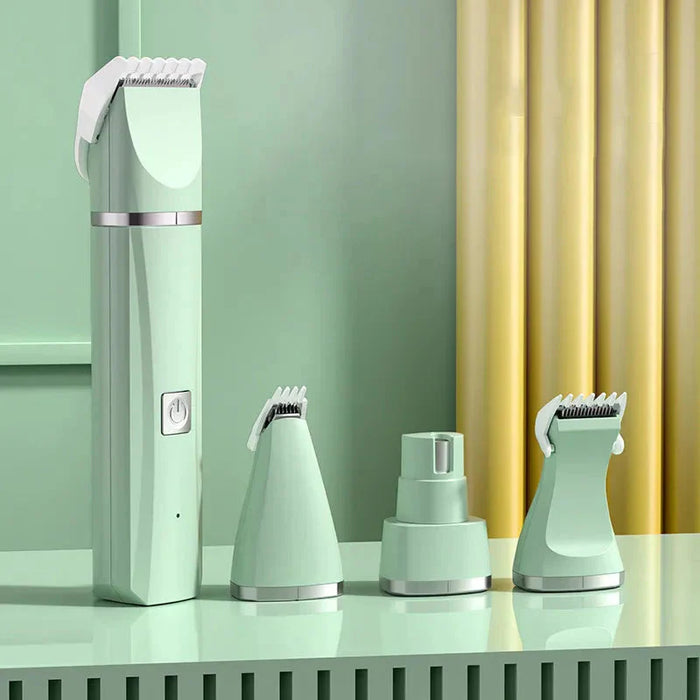 4-in-1 Elektrisches Pflegeset fuer Haustiere